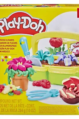 Superprijs Play-Doh Bloeiende Bloemen - 5 Kleipotjes
