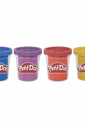 Exclusieve Aanbieding Play-Doh Metallic Glans - 4 Kleipotjes