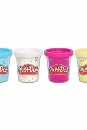 Tijdelijk Beschikbaar Play-Doh Confetti - 4 Kleipotjes