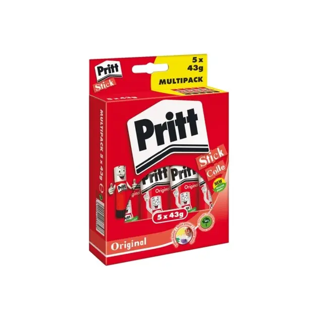 Op = Op Lijmstift Pritt 43gr promopack 4+1 gratis