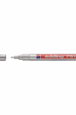 Actieprijs Viltstift Edding Lakmarker Zilver