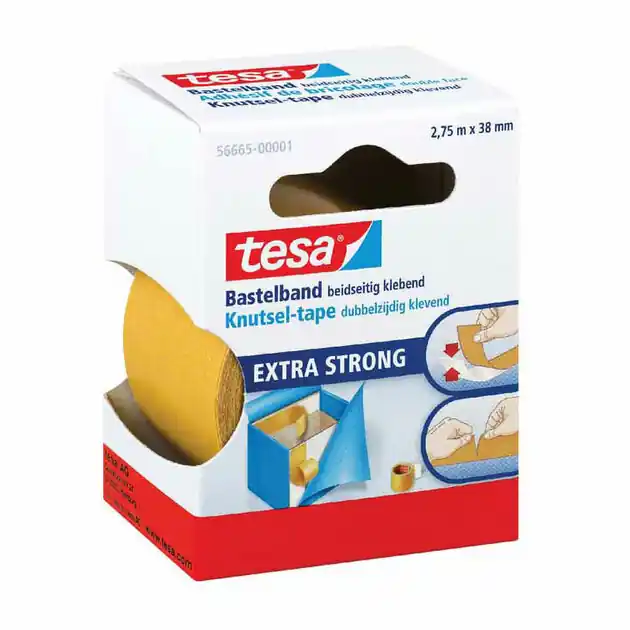 Dubbelzijdige Transparant Knutseltape Must-Have