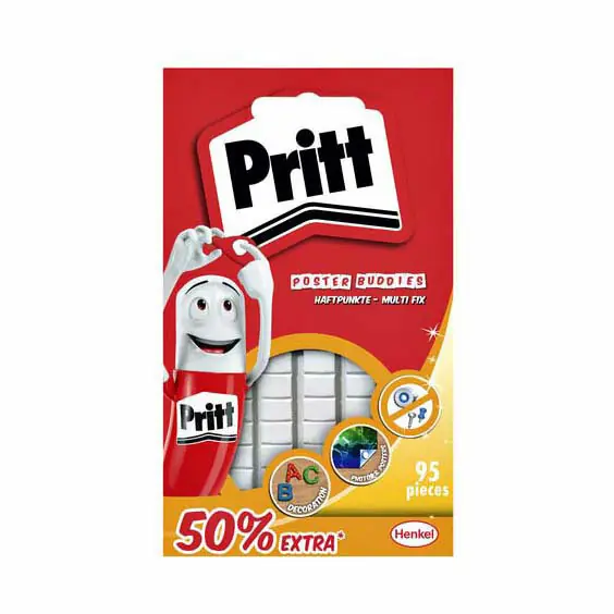 Koop Vandaag Poster Buddies Pritt Dubbelzijdige Kleefpads