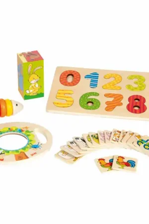 Goki Houten Geschenkset - 5dlg. Actieprijs