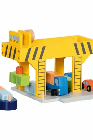 Beperkt Aanbod Goki Houten Havenkraan - 13dlg.