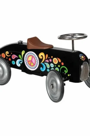 Snelle Levering Goki Metalen Loopauto Zwart