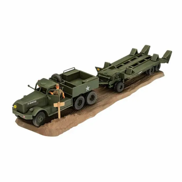Revell Modelbouwpakket - M19 Tank Transporter 1:76 - 140dlg. Superprijs