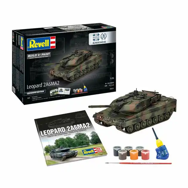 Voordeelprijs Revell Modelbouwpakket - 70 Years Bundeswehr: Leopard 2 A6A2 1:35 - 265dlg.