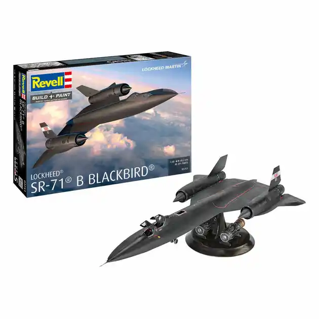 Revell Modelbouwpakket Lockheed SR-71B Blackbird 1:48 - 201dlg Actieprijs