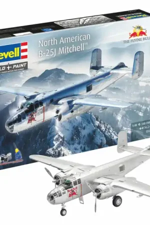 Beperkt Aanbod Revell Modelbouwpakket Gift Set B-25J Mitchell: Flying Bulls 1:48 - 148dlg.
