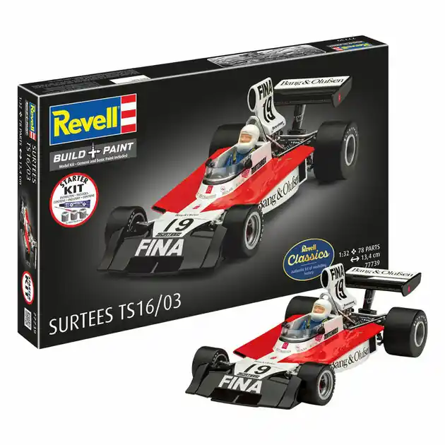 Goedkoop Revell Modelbouwpakket Starter Kit Surtees TS16/03 1:32 - 78dlg.