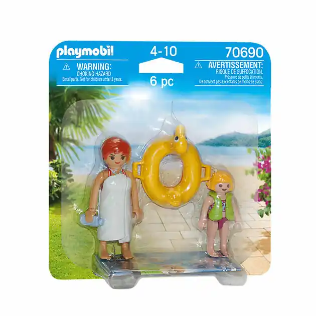 Veilige Betaling Playmobil Family Fun DuoPack Waterpark Badgasten - 70690