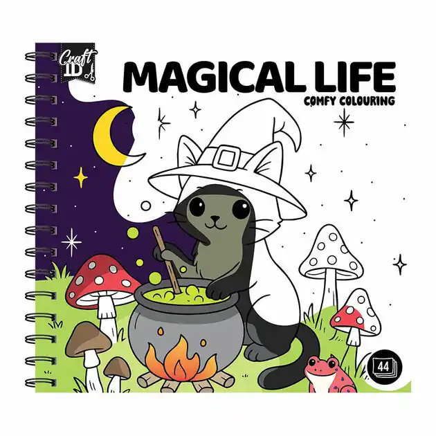 Bestel Nu Kleurboek Cute & Comfy - Magical Life