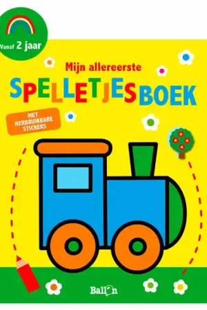 Nieuw Mijn Allereerste Spelletjesboek - Trein