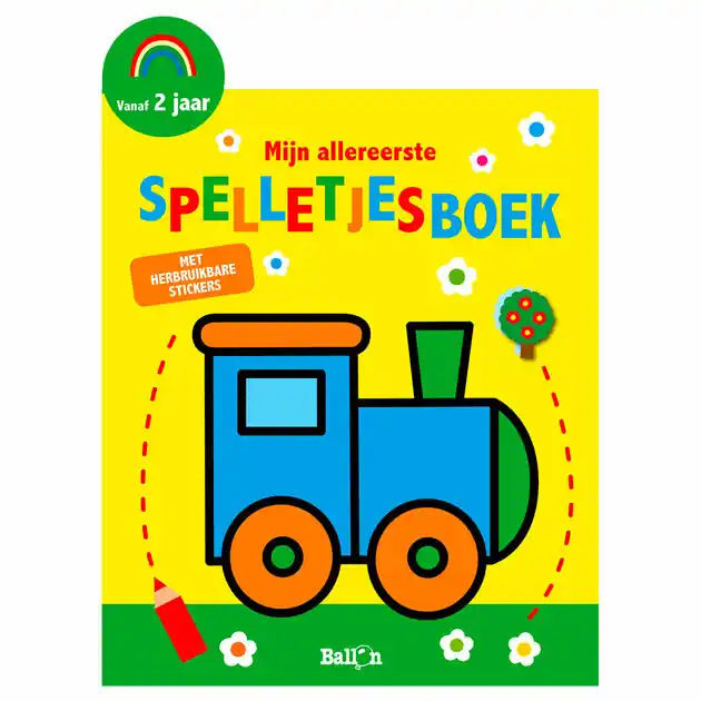 Nieuw Mijn Allereerste Spelletjesboek - Trein