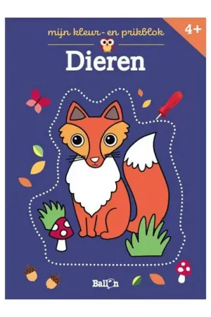 Uitverkoop Mijn Kleur en Prikblok - Dieren