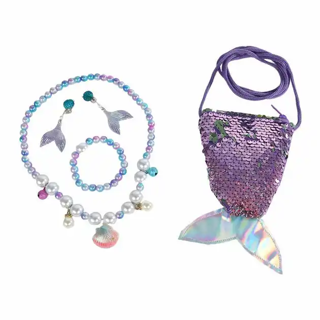 Mermaid Stars Modeset met Sieraden en Glittertas Bestel Nu
