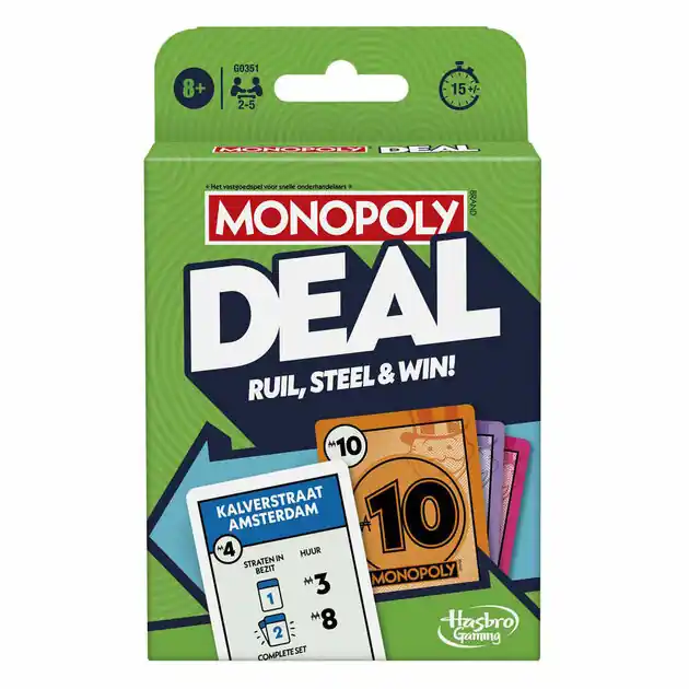 Weekendaanbieding Monopoly Deal Kaartspel