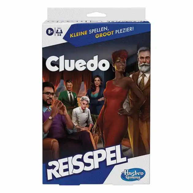 Beperkt Aanbod Cluedo Reisspel - 3-6 Spelers