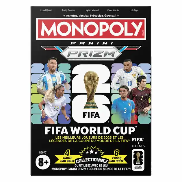 Meest Verkocht Monopoly Panini Prizm: FIFA World Cup Booster Box