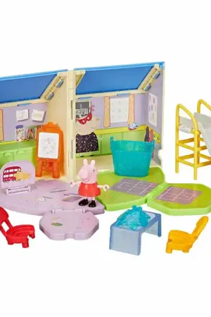 Peppa Pig Open Klaslokaal Speelset Direct Beschikbaar