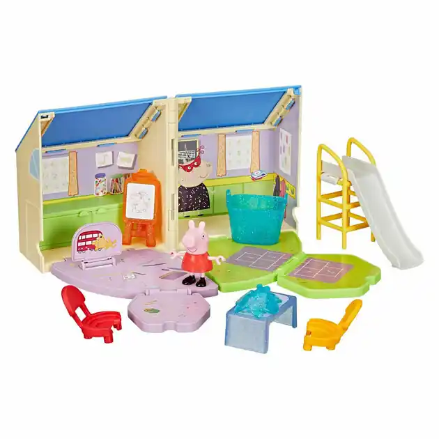 Peppa Pig Open Klaslokaal Speelset Direct Beschikbaar