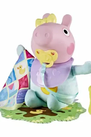 Peppa Pig Knuffel Evie met Accessoires Merkproduct