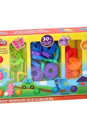 Play-Doh Toolkit met +30 Onderdelen & 10 Kleipotjes Hoge Kwaliteit