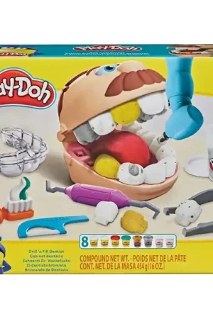 Play-Doh Top Tandarts - 8 Kleipotjes Hete Deal
