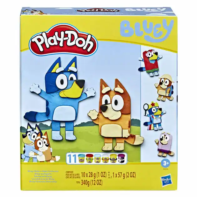 Play-Doh Bluey Aankleed Set - 11 Kleipotjes Must-Have
