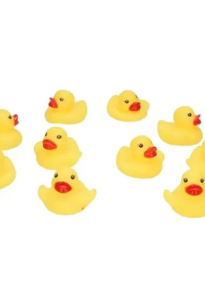 Badeendjes 6x5,5x4cm - 10st. Direct Beschikbaar