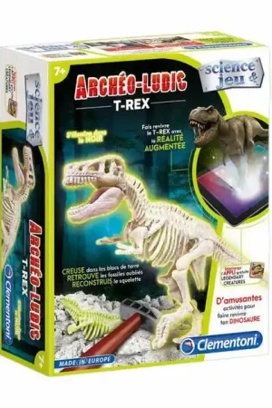 Clementoni Wetenschap & Spel Archeospel - T-Rex Fluo Nu Kopen