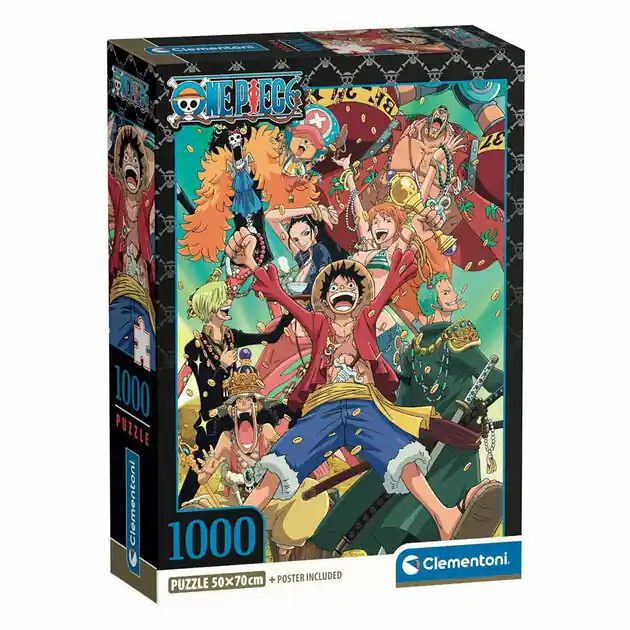 Shop Nu Clementoni Legpuzzel One Piece Luffy - 1000st.