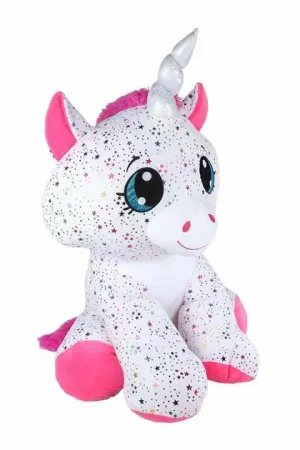 Koop Vandaag Take Me Home Eenhoorn Wit/Roze Knuffel - 70cm