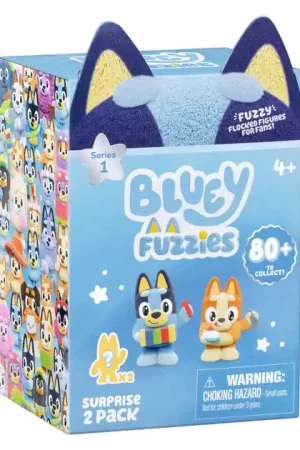 Bluey Mini Verzamelfiguren - 2 Figuren Direct Beschikbaar