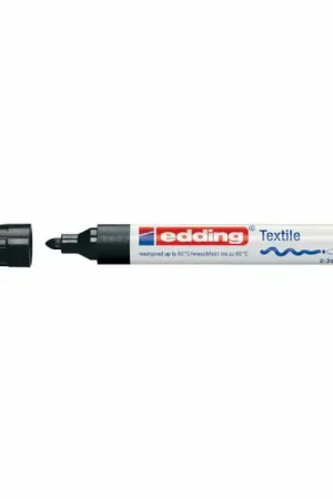 Bestel Nu Viltstift Edding 4500 textiel rond zwart 2-3mm