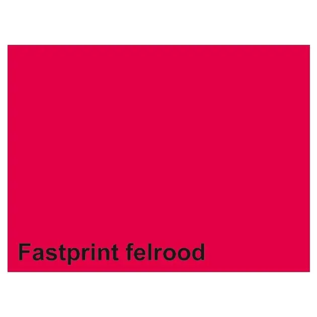 Dagaanbieding Kopieerpapier Fastprint A4 160gr felrood 50vel