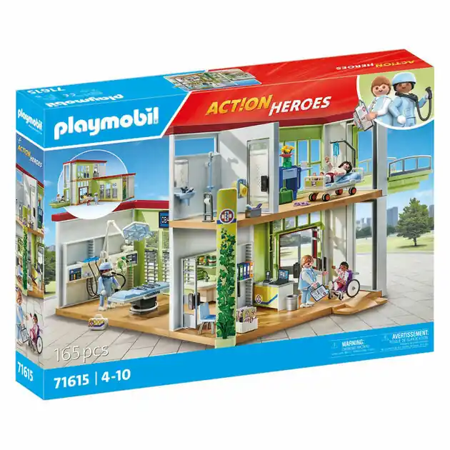 Alleen Vandaag Playmobil Action Heroes Nieuw Ziekenhuis - 71615