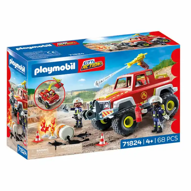 Playmobil Action Heroes Brandweerwagen - 71824 Koop Online