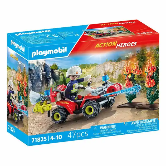 Playmobil Action Heroes Brandweer Quad - 71825 Koop Online