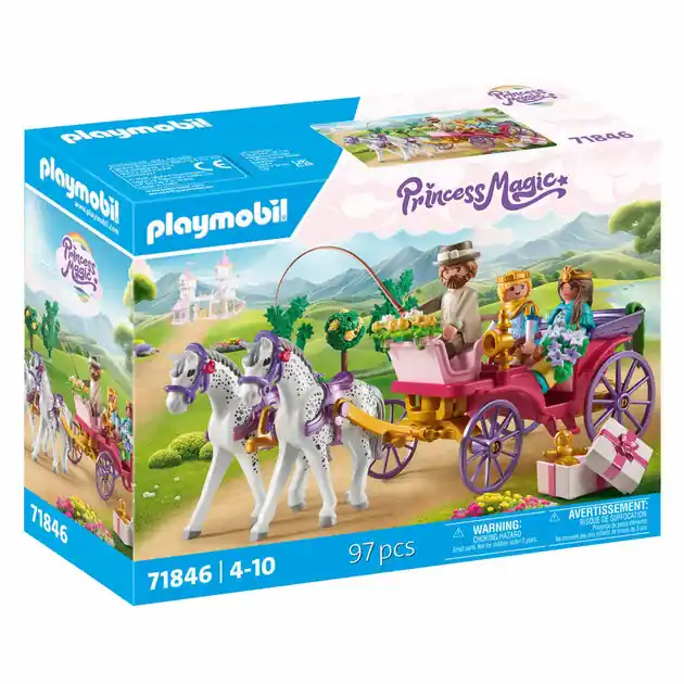 Koop Vandaag Playmobil Princess Magic Koetsrit met Prins en Prinses - 71846