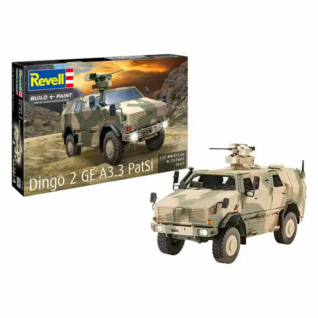 Revell Modelbouwpakket Dingo 2 GE A3.3 PatSi 1:35 - 238dlg. Beste Prijs