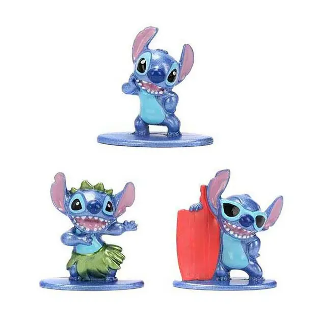 Jada Stitch Mini Figuren, 3dlg. Speciale Aanbieding