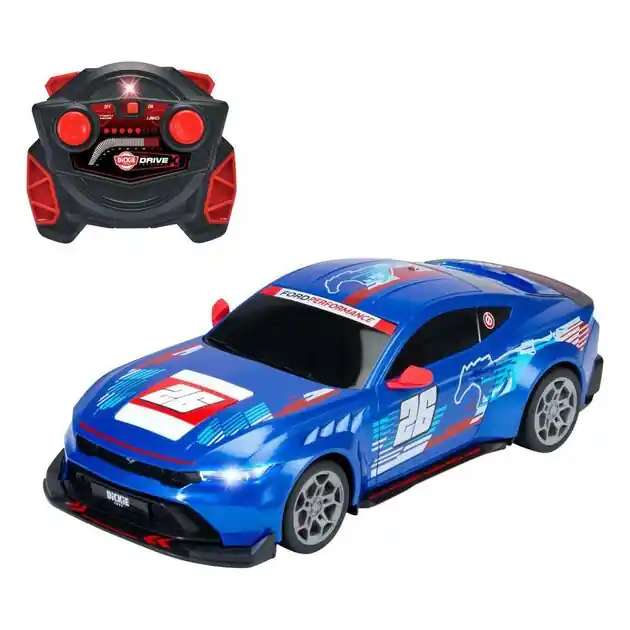 Dickie RC Ford Mustang Customized, Try Me, RTR Gereduceerde Prijs