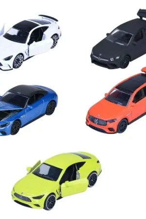 Betaalbaar Majorette Mercedes-AMG Set, 5dlg.