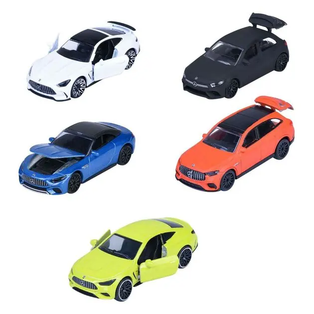 Betaalbaar Majorette Mercedes-AMG Set, 5dlg.