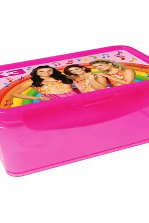 Flitsaanbieding K3 Broodtrommel met extra Doosjes - Magenta