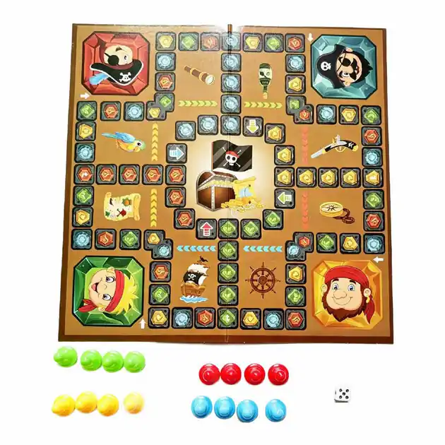 Ludospelletje Pirateneiland Rechtstreeks Van De Fabrikant