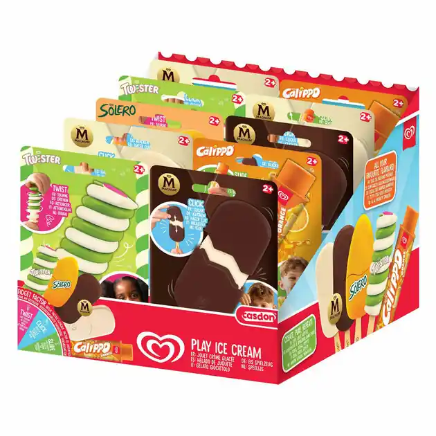 Gereduceerde Prijs Casdon Ola Speelijs Mix, 10st.