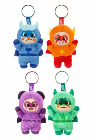 Tijdelijk Beschikbaar Pluchen Figuur Sleutelhanger Super Hero - 16cm